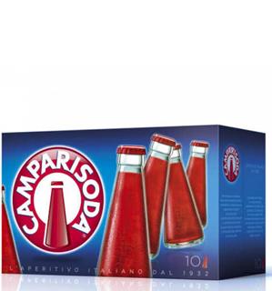 Campari Soda Blanddryck 10x9,8 cl Småflaskor